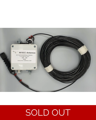 49:1 EFHW Antenna 80-10M 400W